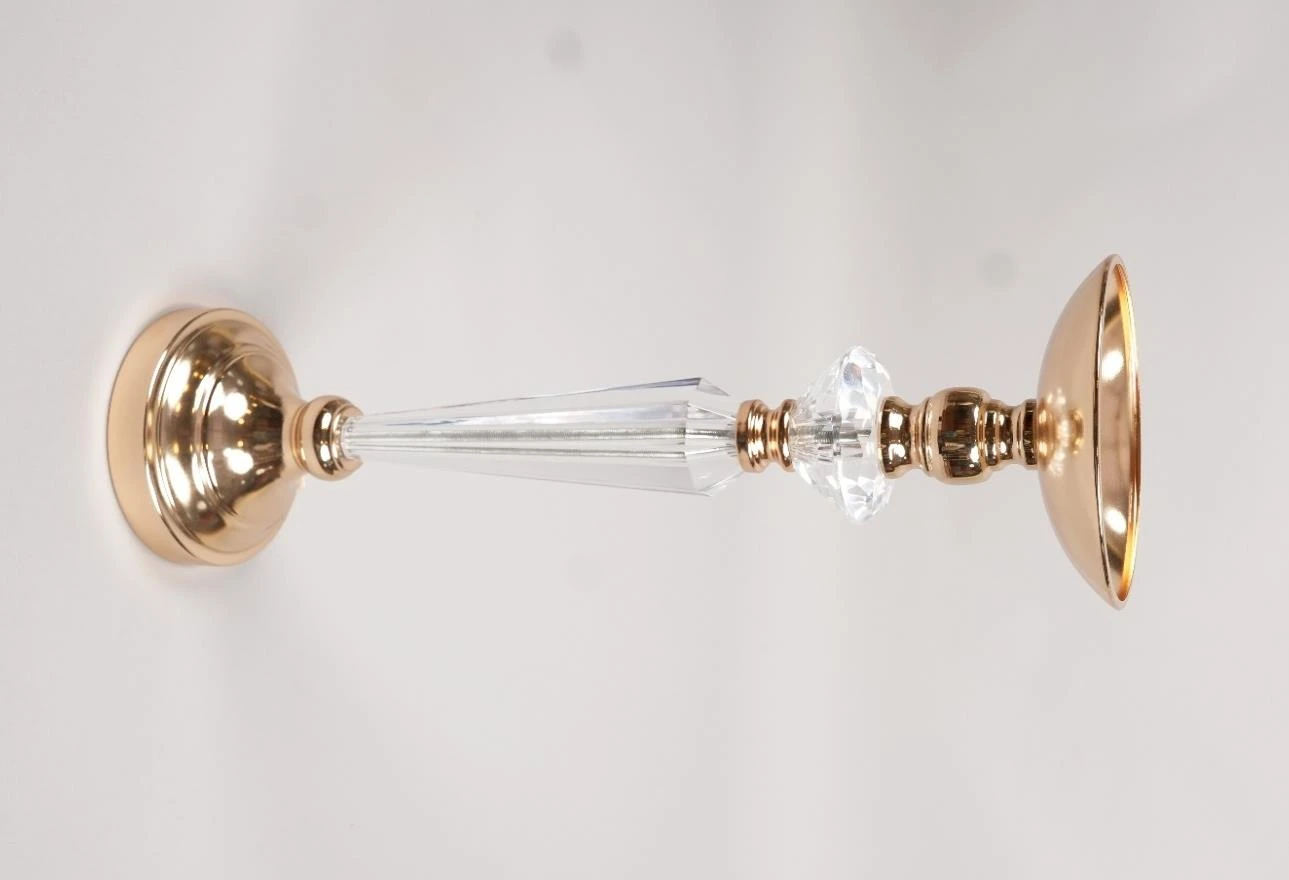 Acrylic Crystal Candle Stand